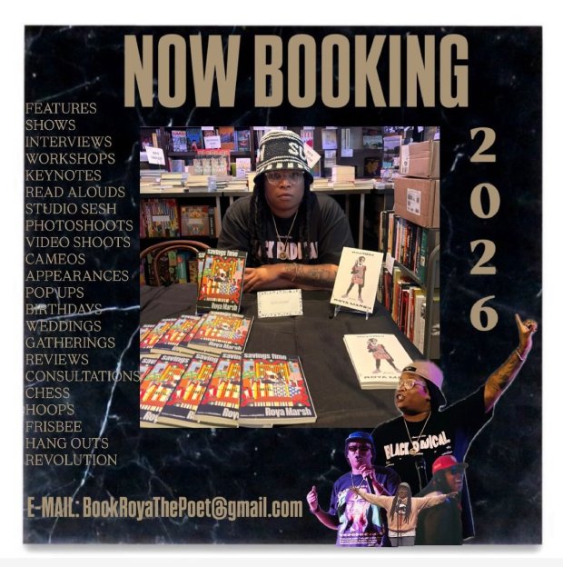 Roya Marsh 2026 Booking