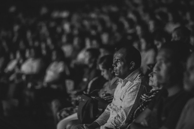Audience Watching Presentations In Audience