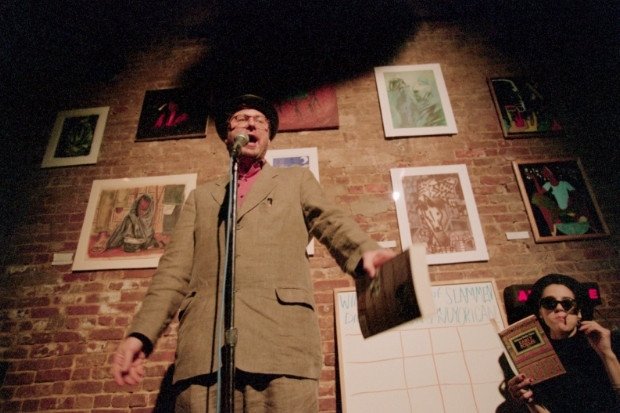 Performer At The Nuyorican Poets Cafe